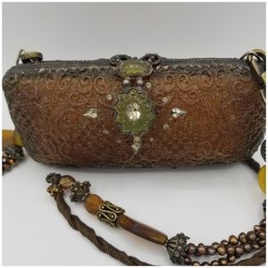 Very unique Maya Evangelista resin evening bag
